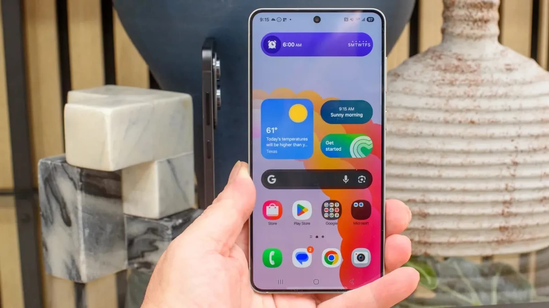 نمایشگر گلکسی S25 اج