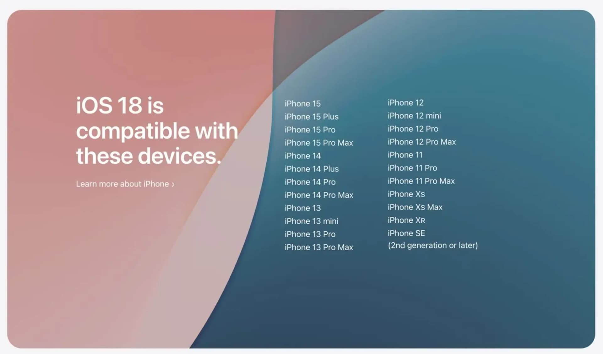 ios 18
