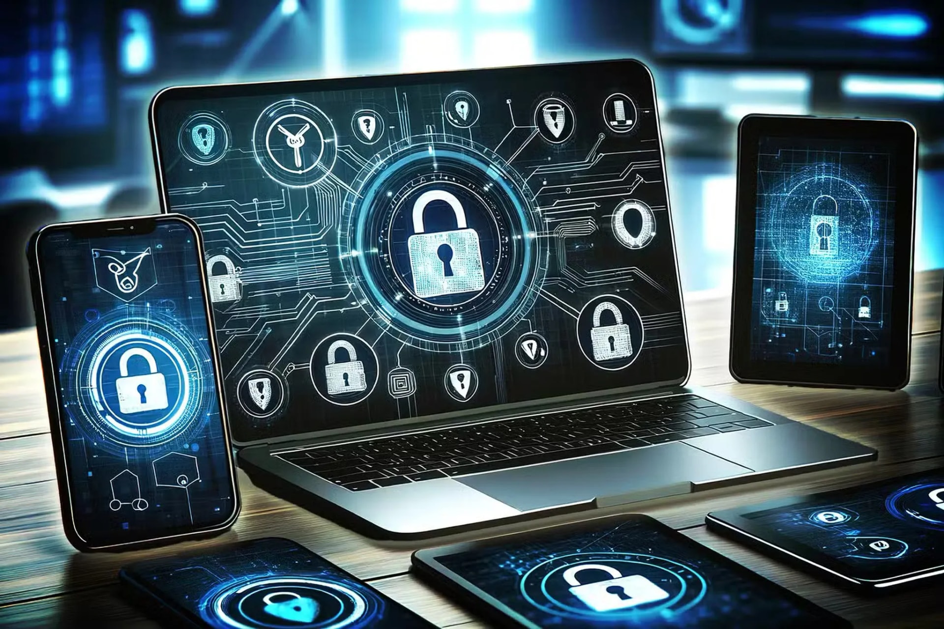 قفل کردن دستگاه