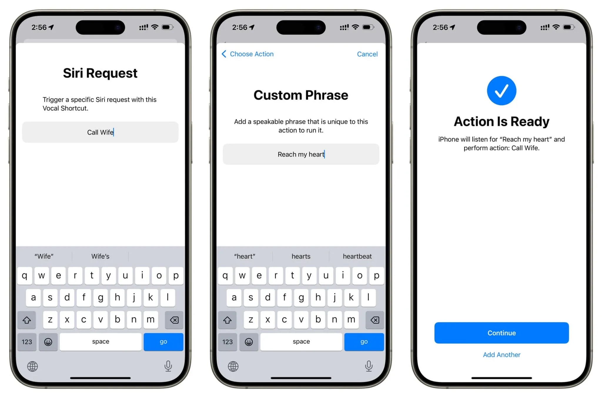 ترکیب سیری و میانبرهای صوتی
