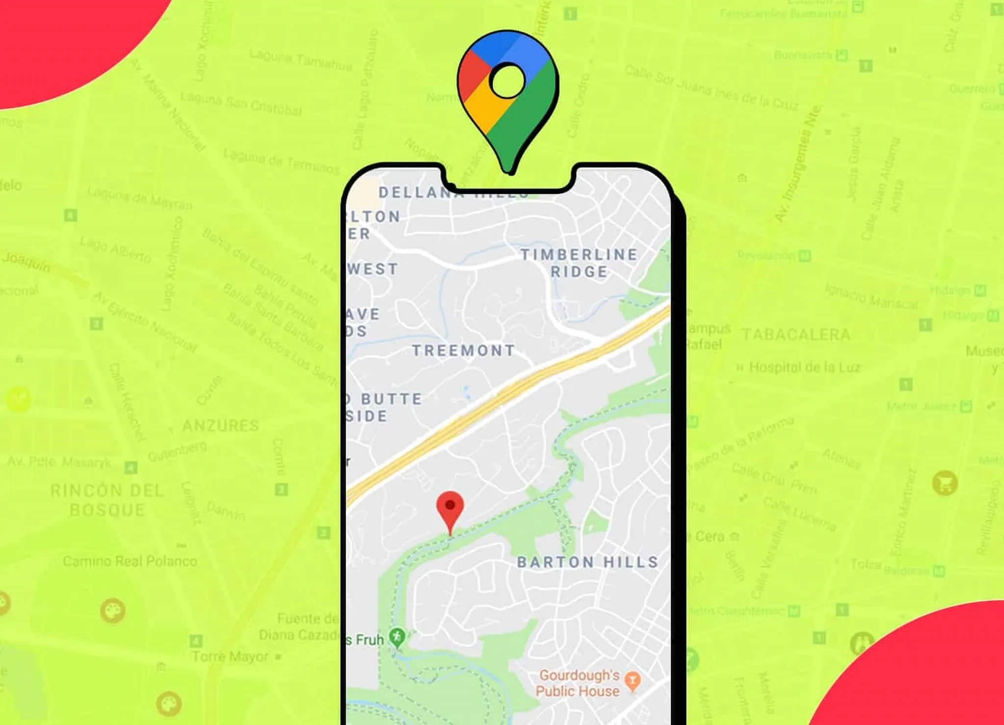 نحوهی پینکردن (Pin) مسیر در گوگلمپ