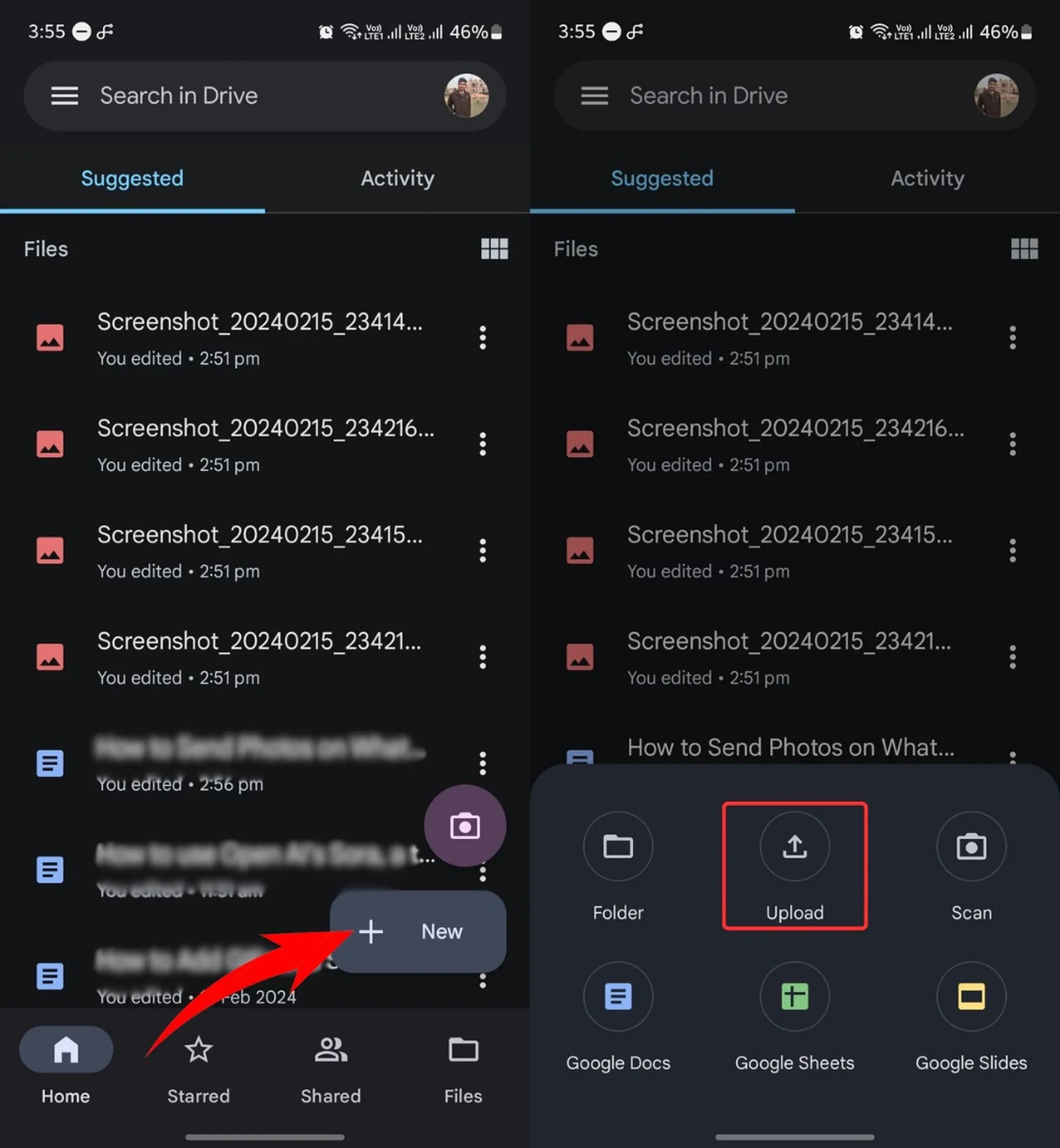 روش چهارم ارسال عکس با کیفیت با استفاده از سرویس ذخیرهسازی ابری