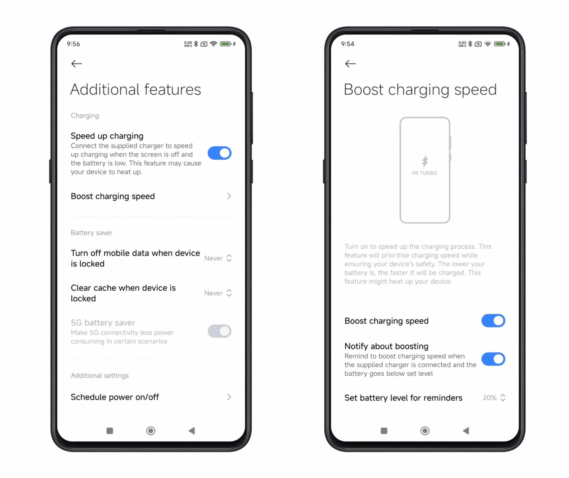 Xiaomi Fast Charging