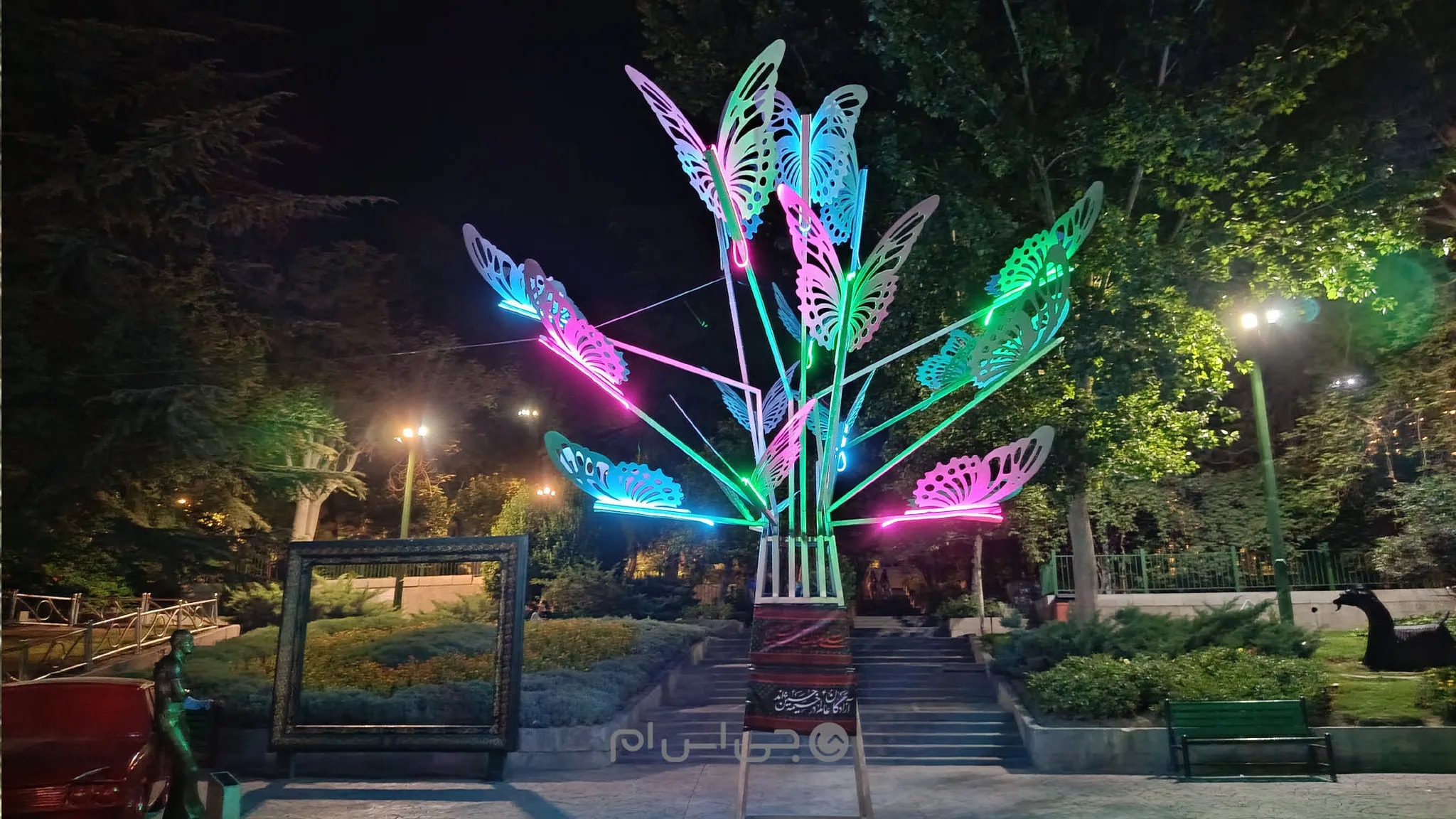 دوربین اصلی در شب گوشی نوت ۱۴ شیائومی