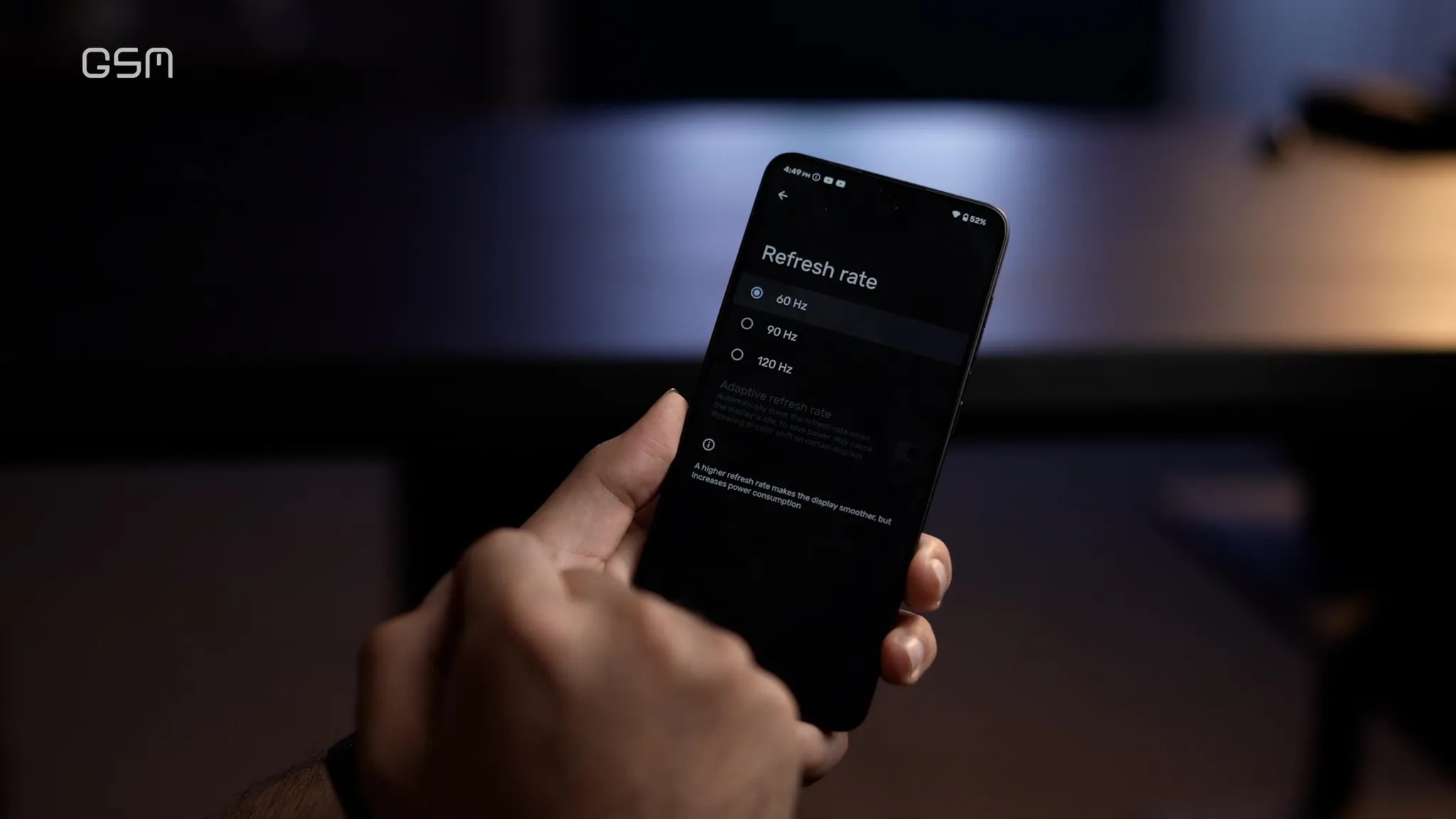 نرخ بروزرسانی صفحه نمایش داریا باند ۲