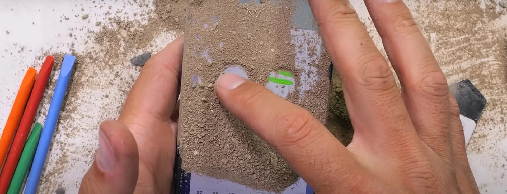 ازمون گرد و غبار گلکسی زد فلیپ ۷