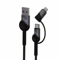 کابل شارژ کنفی USB به USB-C / لایتنینگ بودی مدل DC231TL10B