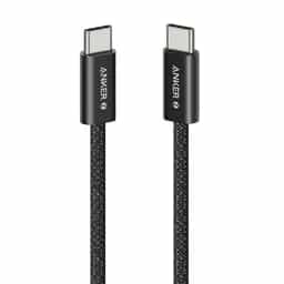کابل شارژ کنفی USB-C به USB-C انکر مدل Zolo Cable Fast Charging A8060
