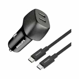 شارژر فندکی 60 وات فیلیپس مدل DLP5522CC