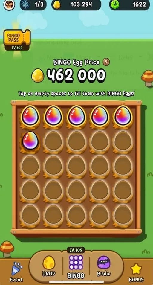 تکمیل بینگو و گیمپلی استراتژیک