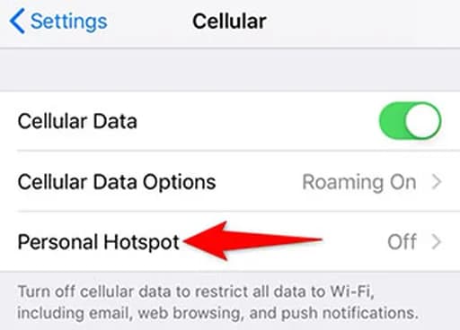 هات اسپات آیفون