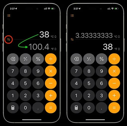 مراحل تنظیم امکانات تبدیل واحد