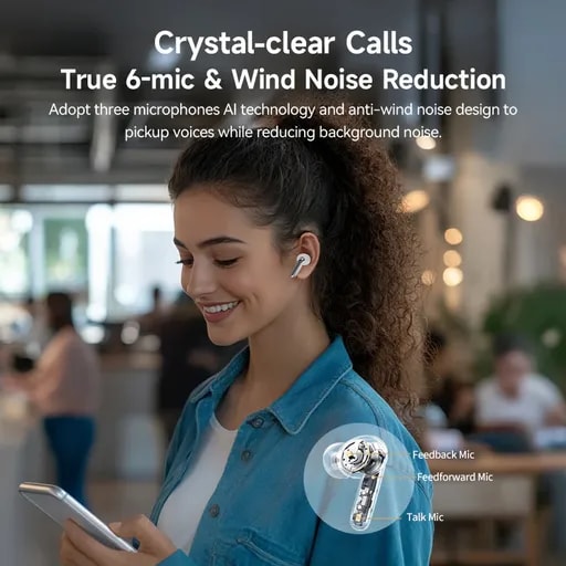 هندزفری بلوتوثی کیو سی وای مدل Melobuds N50-2