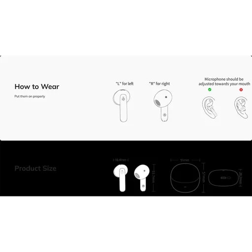 هندزفری بلوتوثی کیو سی وای مدل Ailybuds Pro Plus-6