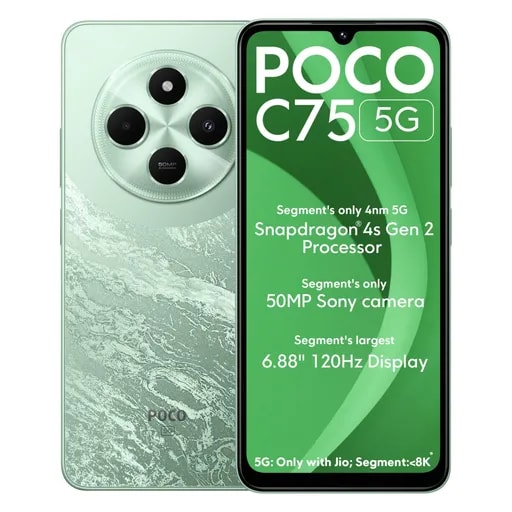 گوشی شیائومی پوکو C75 5G ظرفیت 64GB رم 4GB-1