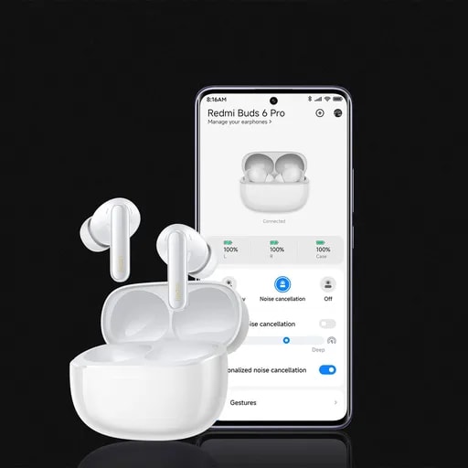 هندزفری بلوتوثی شیائومی ردمی بادز 6 پرو-4