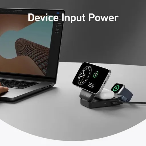 شارژر بی سیم 15 وات انکر مدل MagGo Wireless Charging B2557-6