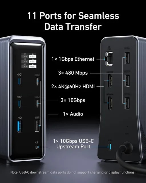 هاب شارژ 160 وات 14 پورت انکر مدل A83B6-4