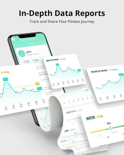 ترازو هوشمند انکر مدل Eufy Smart Scale P2 Pro T9149-4