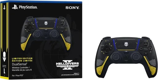 دسته بازی سونی مدل DualSense Helldivers 2 Limited Edition-4