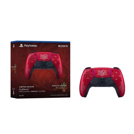 دسته بازی سونی مدل Dualsense Monter Hunter Wilds Limited Edition-2