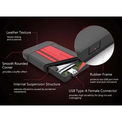 هارد اکسترنال اپیسر مدل AC633 ظرفیت 2 ترابایت-5