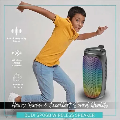 اسپیکر بلوتوثی بودی مدل SP06B-5