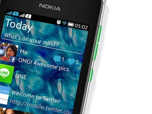 نوکیا آشا 502 دو سیم کارت-4