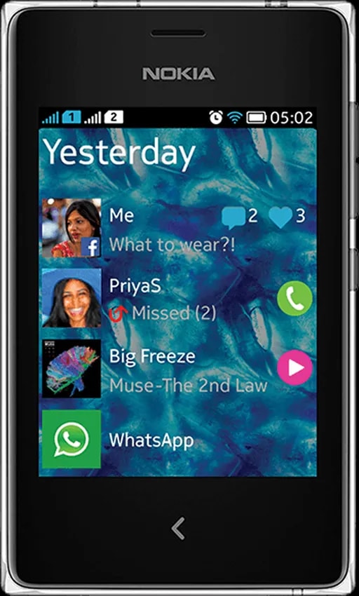 نوکیا آشا 502 دو سیم کارت-7