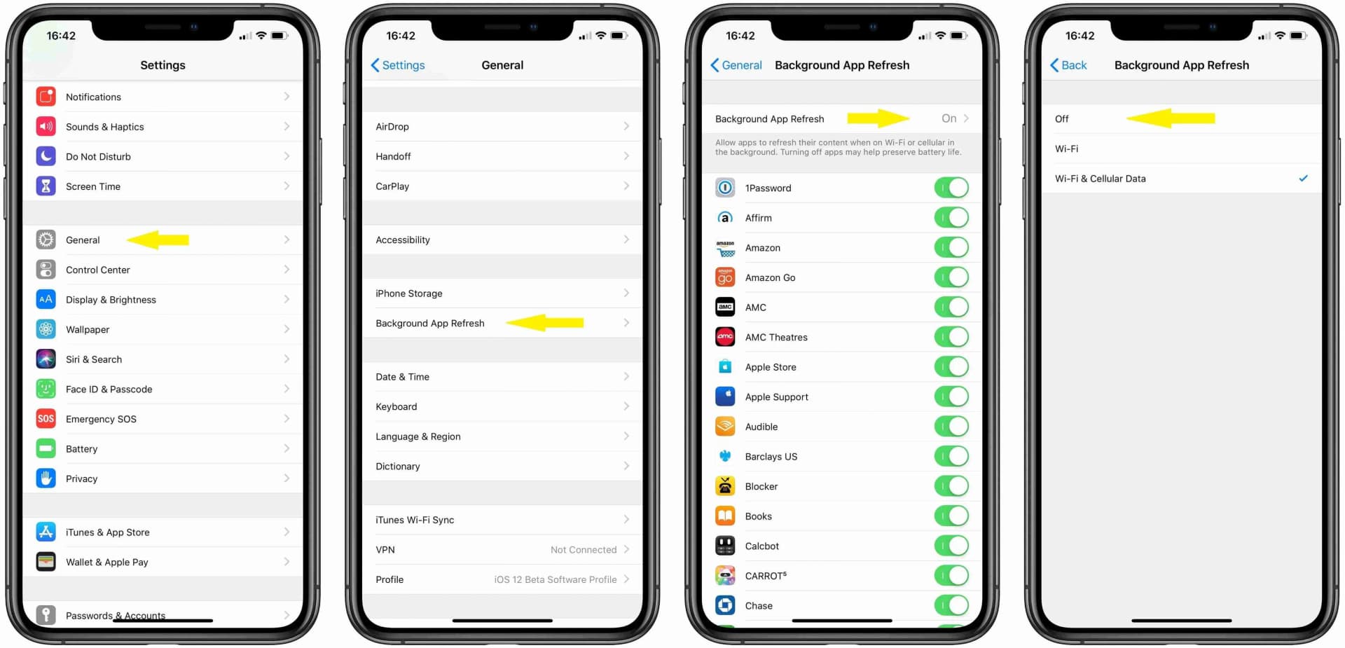 رفرششدن پسزمینه، از علتهای داغشدن گوشی آیفون